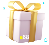 Receba seus bônus de boas-vindas no a68