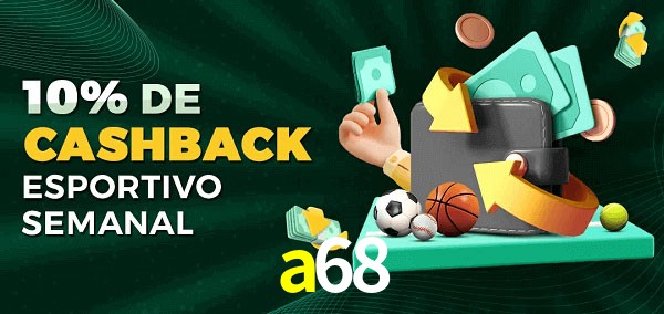 10% de bônus de cashback na a68